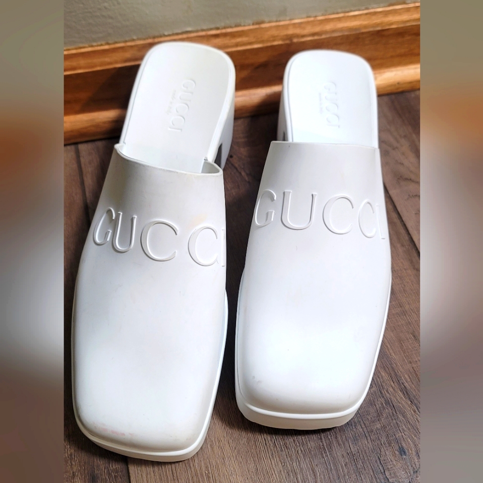 Gucci Platform Clogs Size 10